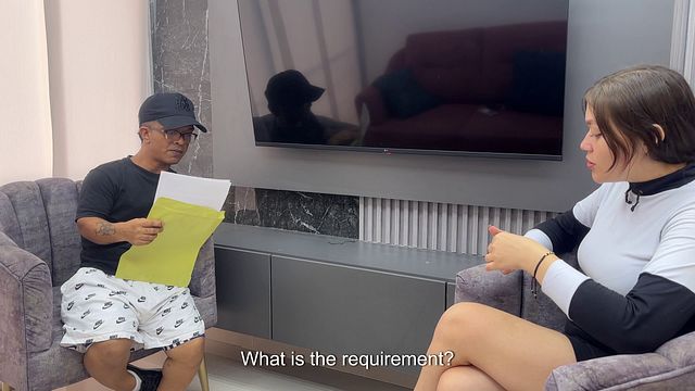 Chica latina arrives at my apartment for the casting interview and in exchange for approving her she gives me her rich tight ass and I end up rich.