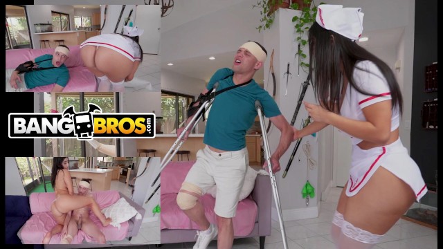 BANGBROS - Johnny Love Hijacks His Ailing Father's Curvy Latin Nurse Violet Myers